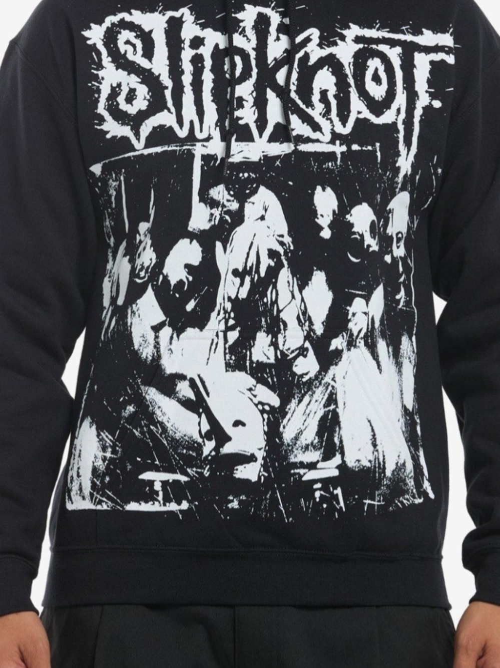 Slipknot Black Graphic Crewneck Sweater